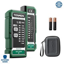 Network Cable Tester RJ45 RJ11 LAN Telephone Wire Continuity Detector Cat5 Cat6
