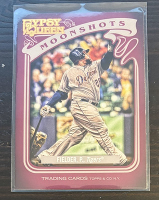 2012 Topps Gypsy Queen PRINCE FIELDER Moonshots #MS-PF Tigers