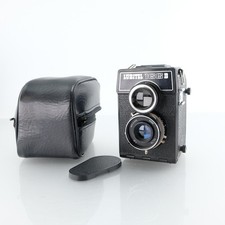 Lubitel 166B TLR Medium Format Film Camera Black Vintage Soviet USSR Twin Lens R