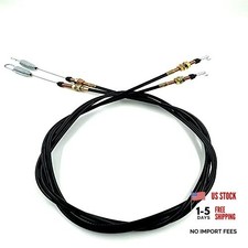 Set of 2 Shifter for Chuck Wagon 2-11082 Cables for Go-Karts Parts and