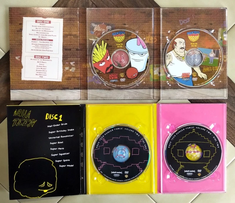 Aqua Teen Hunger Force Volume One & Two DVD Sets, Cartoon Network Adult Swim - Image 3 of 4