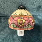 Tiffany Night Light  Heart Shape Pattern