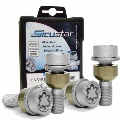 Felgenschloss Kugelbund R14 2-tlg M14x1,5 37mm für Mercedes-Benz A-Klasse B-Klas