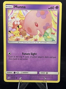 Munna Pokemon Card