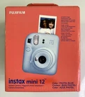 Fujifilm Instax Mini 12 Instant Camera - Pastel Blue (Brand New)