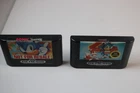 Sega Genesis sonic 1 And sonic 2 the hedgehog game vintage tested lot of 2