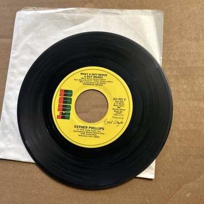 Esther Phillips What A Difference A Day Makes/Turn Around Look At Me Kudu 45