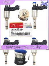 4PCS 353102B160 OEM Fuel Injector For 16-18 Hyundai Tucson Kia Optima 1.6L Turbo