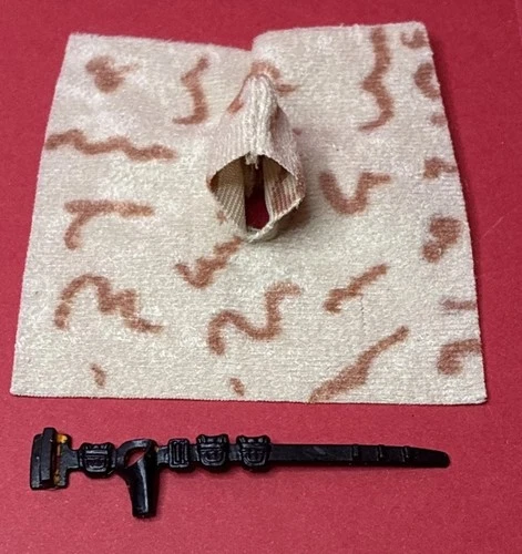 Custom Vintage Star Wars Endor Poncho & Belt for Luke Skywalker