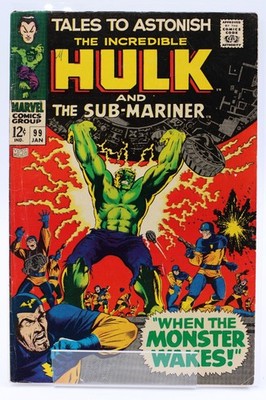 TALES TO ASTONISH #99   [6.0]   1968   Marie Severin   MARVEL   1ST LORD SETH