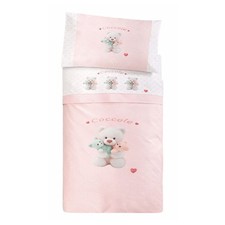Completo lenzuolo bambino bambina lettino con sponde COCCOLE Trudi