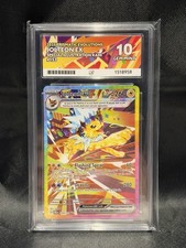 Pokémon Jolteon EX TCG Prismatic Evolutions Card 153/131 SIR Ace 10