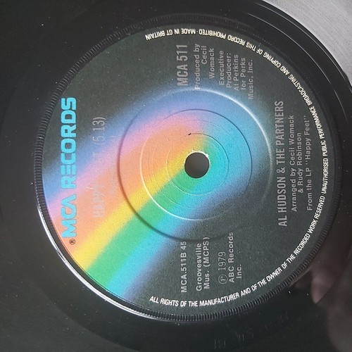 Al Hudson & The Partners You Can Do It UK 45 7"vinyl - Picture 2 of 3