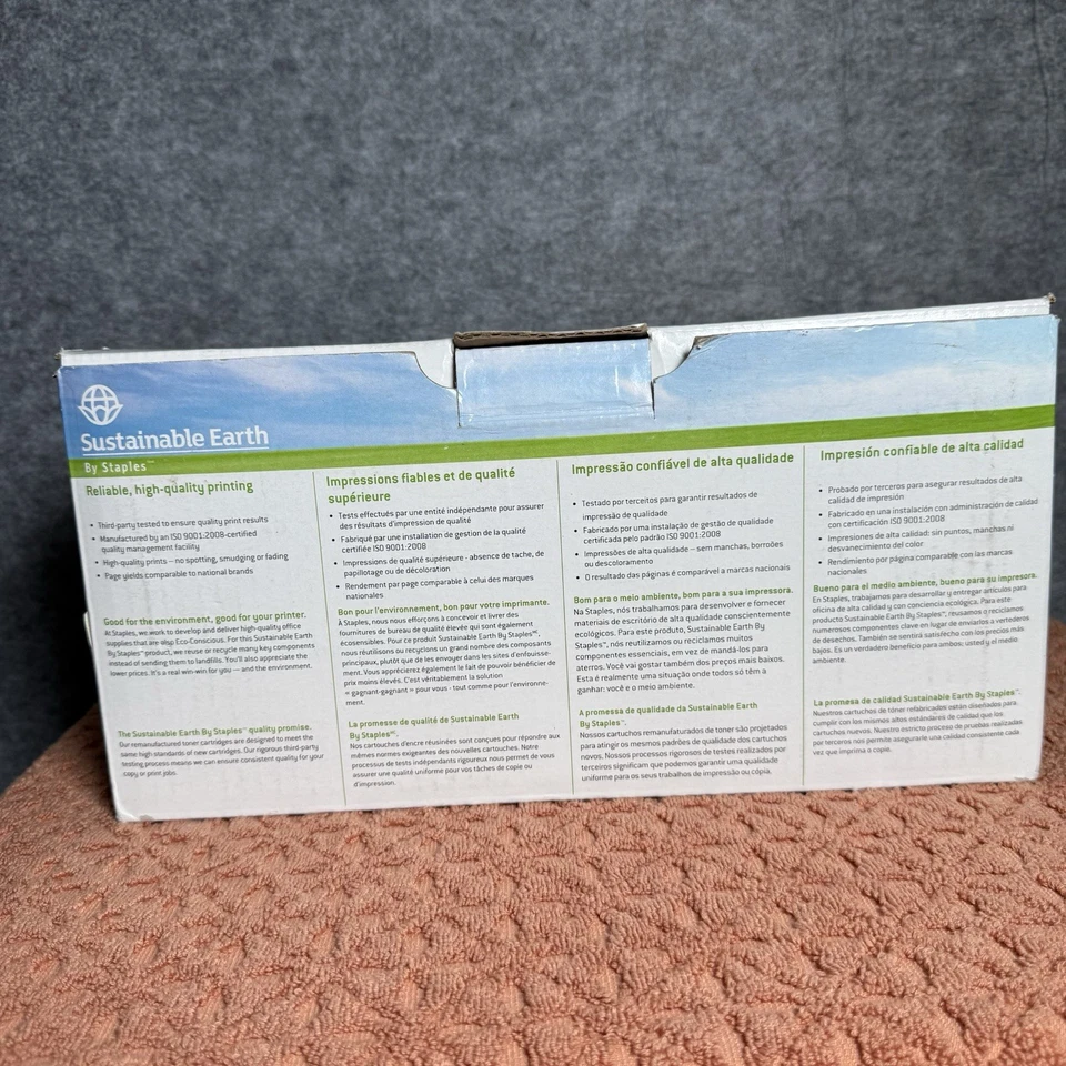 CANON TONER CARTRIDGE 7833A001AA SEBS35R expired? SUSTAINABLE EARTH REMAN - Image 4 of 4