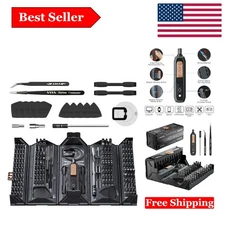 180-in-1 Professional Magnetic Precision Screwdriver Set for Electronics & Ho...