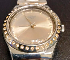 Reloj Swatch Irony SS Mujer AG2012 Hecho en Suiza V8 Cristal Acento WR