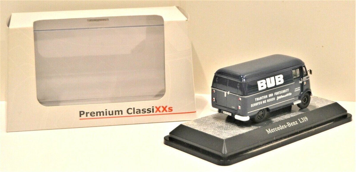 Premium ClassiXXs 1/43. Mercedes-Benz L319 1960 M-B Service. Réf. B6