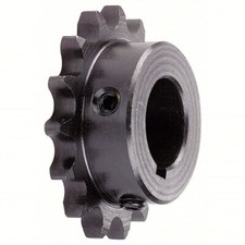 Tsubaki 35B18f-3/4 Single Strand Sprocket, 35 Chain Size, 3/4 Bore Dia., 18 