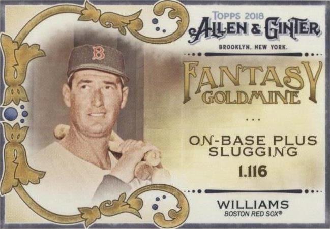 2018 Topps Allen & Ginter - Ted Williams #FG-19 - 1 of 1