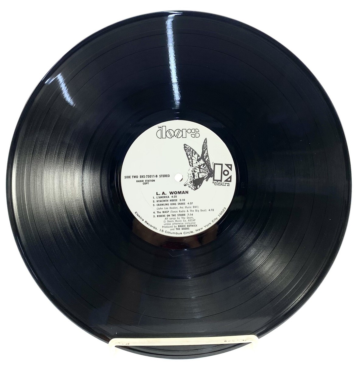 DOORS L.A. WOMAN 1971 LP EXC- Vinyl Record PROMO Pitman Hype