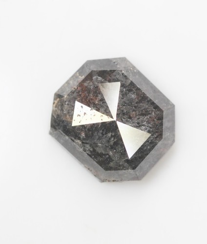 9.40 Ct Natural Loose Emerald Diamond Emerald Cut Grey Color Diamond For Ring - Picture 8 of 13