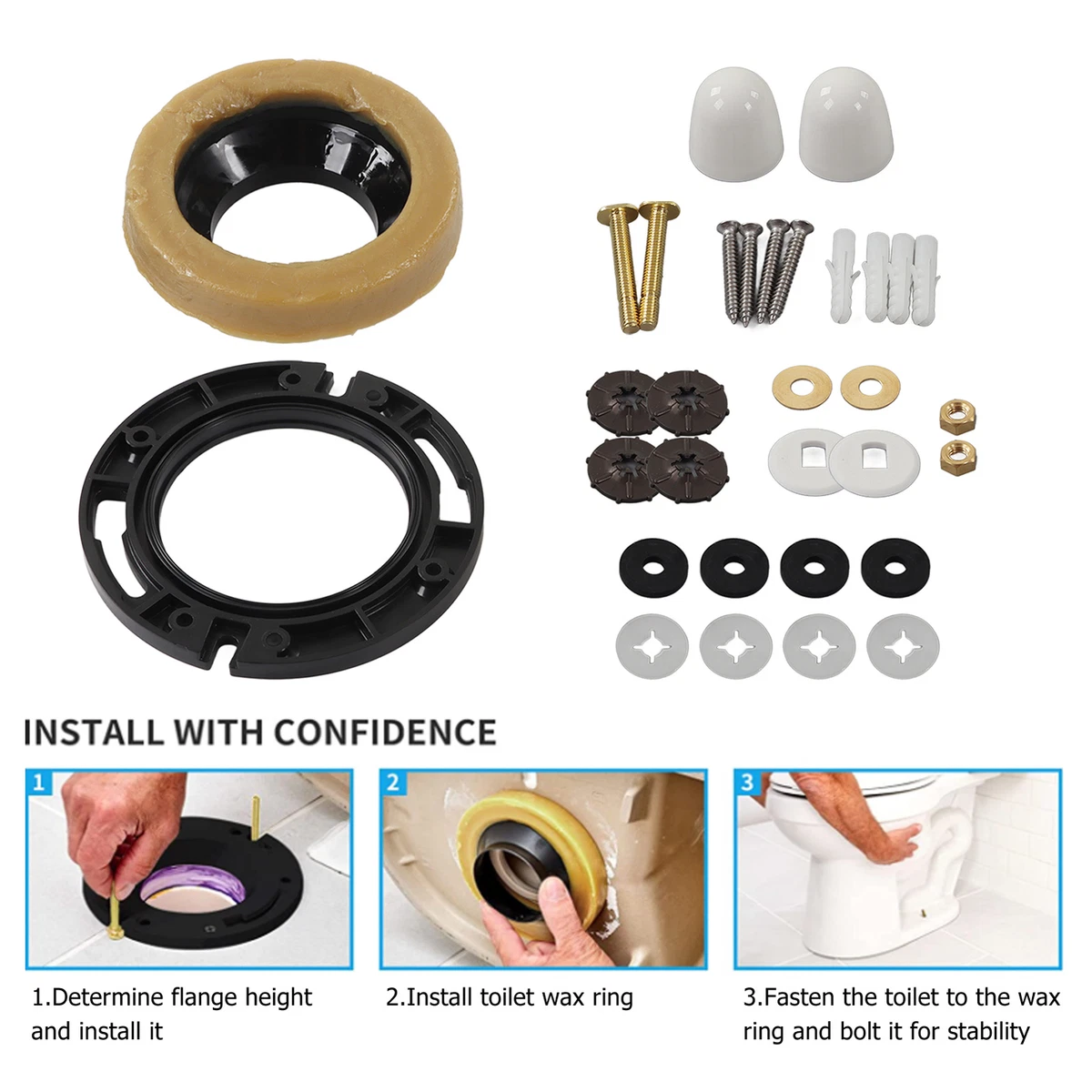 Toilet flange repair deals