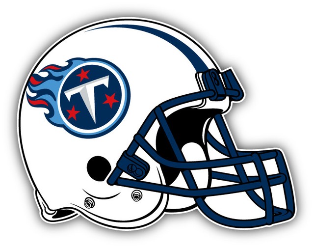 Tennessee Titans NFL Football Helmet Car Bumper Sticker 9'', 12'' or