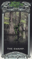 2020 TOPPS ALLEN & GINTER MINI WHERE THE MONSTERS LIVE THE SWAMP B4131