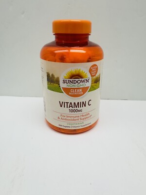 Sundown Vitamin C 1000mg 300 Capsules EXP 10/26