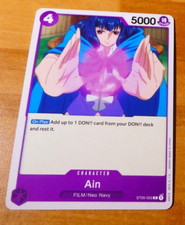 ONE PIECE ENGLISH CARD GAME CARTE FILM NEO NAVY AIN ST05-002 ST EN NM