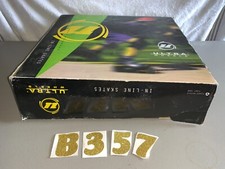 ULTRA WHEELS JUNIOR ROLLERBLADES INLINE SKATES SIZE 5 BLACK BLUE 90S STYLE