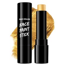 Gold Eye Black Blendable Face Body Paint Stick Waterproof Metallic Full Body ...