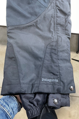 Patagonia Gore-Tex XCR Womens Ski Pants Snow Pants Black Size 12