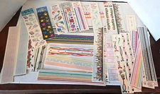VINTAGE MRS. GROSSMAN'S STICKER SCRAPBOOKING 25 + 4 OTHER PAPER CRAFT LOT W