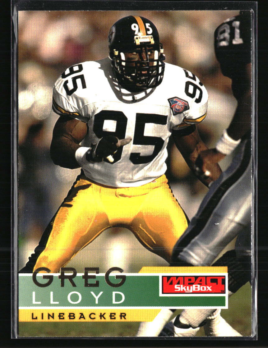 Greg Lloyd 1995 SkyBox Impact #115 Football Card