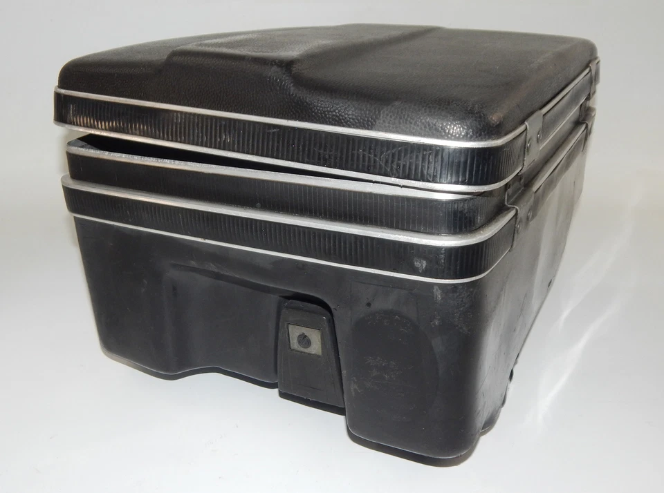 KRAUSER RH BLACK HARD SIDE LUGGAGE CASE TRUNK FOR PARTS BMW YAMAHA GUZZI DUCATI - Image 2 of 4