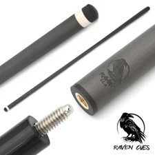 RAVEN Carbon Fiber Pool Cue - Shaft Only (11.8mm, 29") 3/8-14, Fits Cuetec Avid