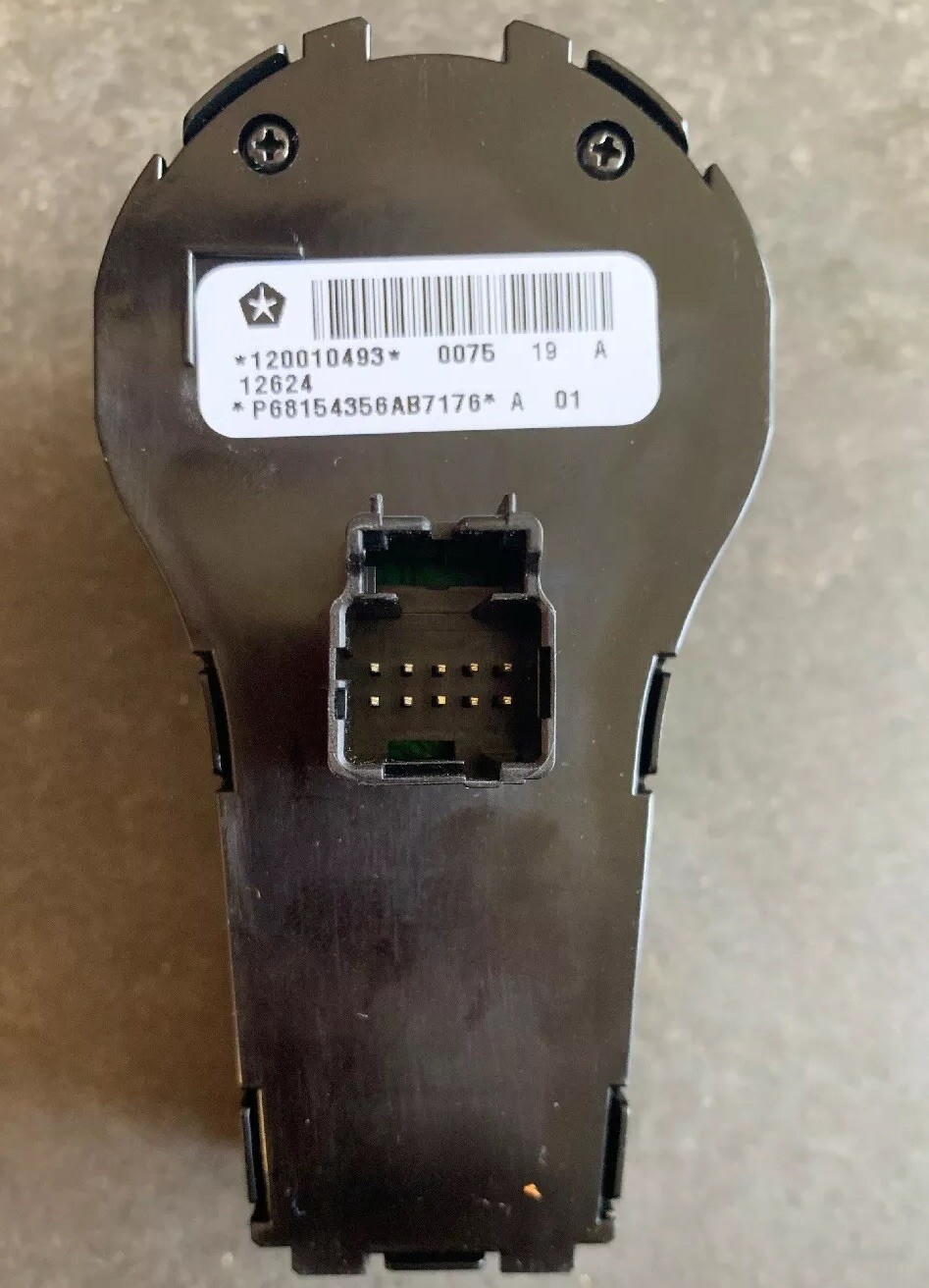 20142016 Jeep Cherokee Headlight Dimmer Switch Control P68154356AB OEM