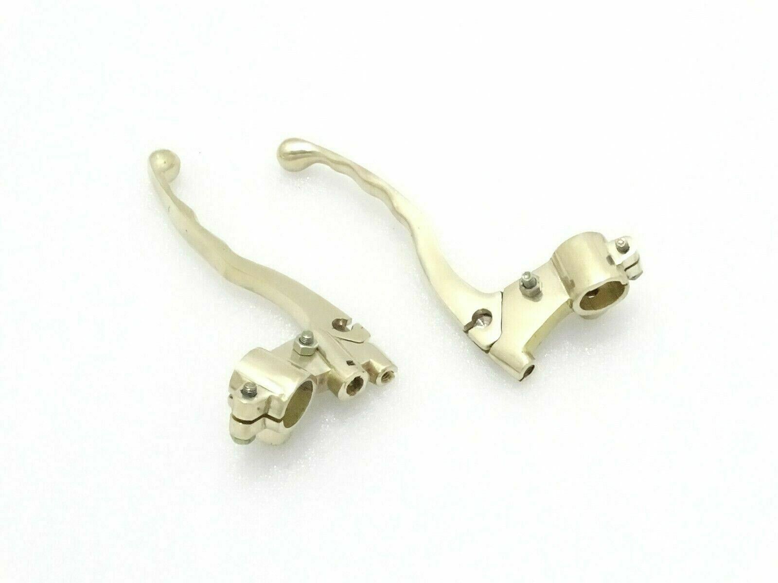 Brass Long Brake And Clutch Levers Fit For Royal Enfield Bullet eBay