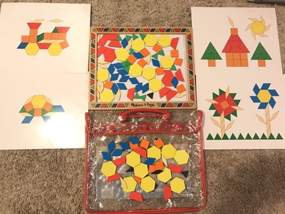 melissa and doug magnetic pattern blocks