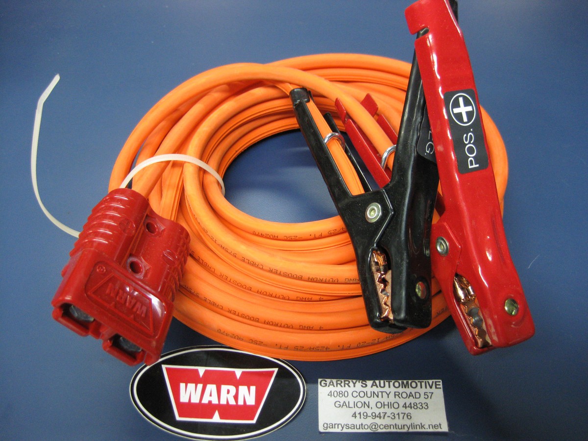 ゲッタウェイ WARN 26771 Jumper Cable Battery Winch Quick Connect Booster Kit