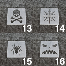 Halloween Stencils - Choose a Design Sold Individually - Reusable Templates 2 