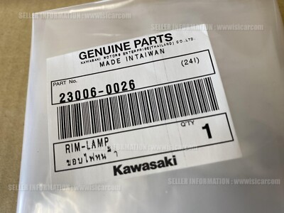 KAWASAKI Z650RS ABS 2022 - 2025 RIM-LAMP 23006-0026 chrome finish