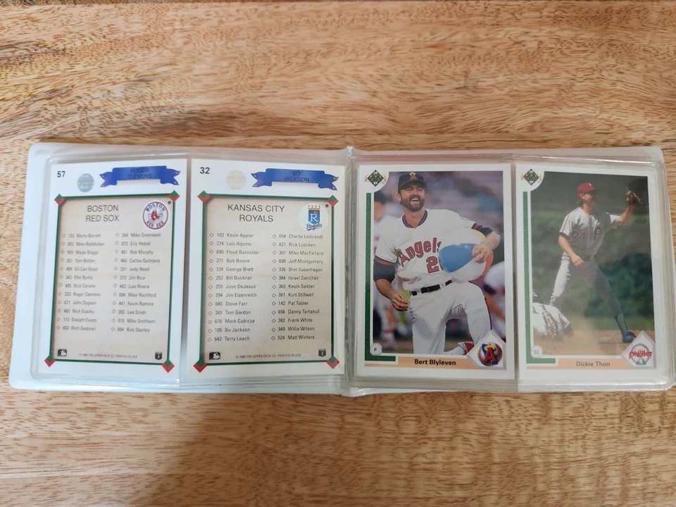 Álbum de coleccionistas de tarjetas de béisbol MLB de colección + juego de tarjetas (ofertas aceptadas) Foto 3 de 4