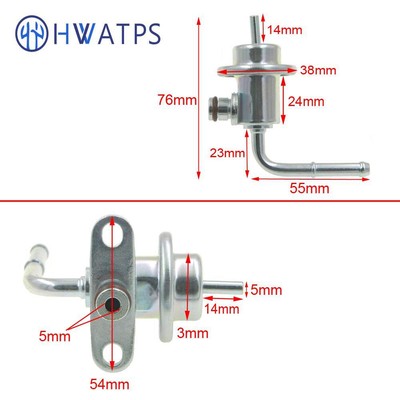 New Fuel Pressure Regulator Herko PR4044 For Toyota Geo 93-97 (3.0