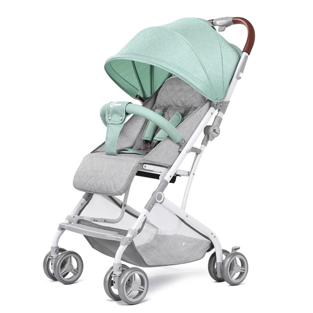 one hand fold lightweight stroller