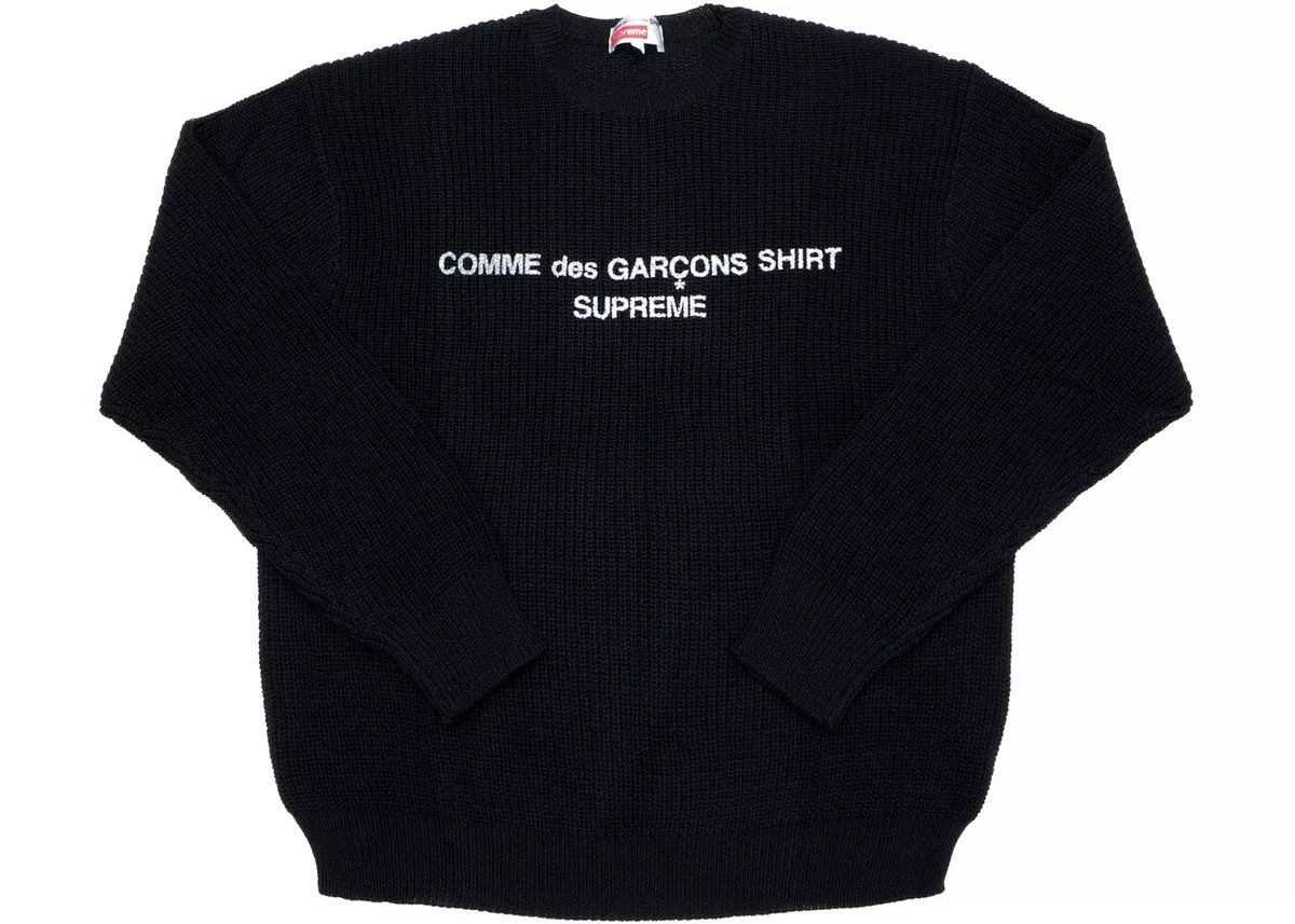 Comme des shop garcons crewneck sweater