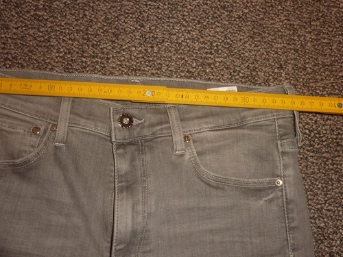 Shaping Jeans hellgrau Stretch Gr. M - wie neu - Bild 4 von 8