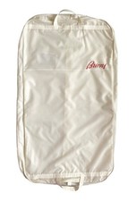 Brioni 43" Cream Garment Bag Suit Jacket Trousers Coat Italy New