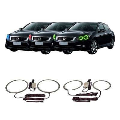 RGB Multi Color CHS Headlight Halo kit for Honda Accord 08-12